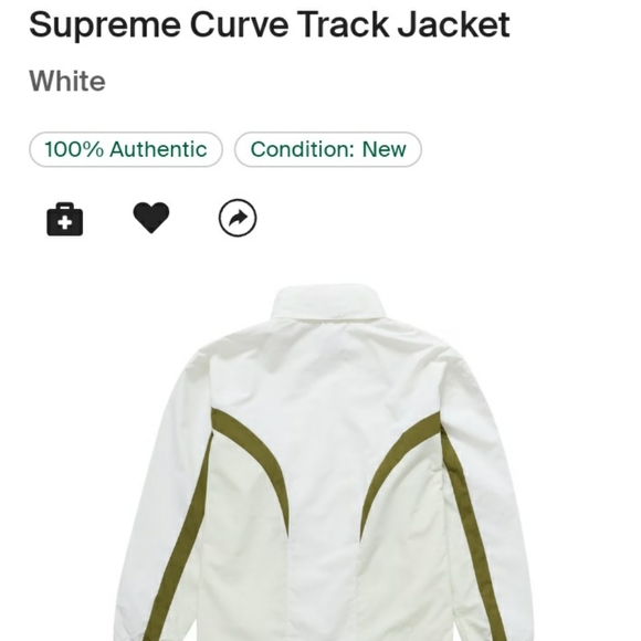 Supreme Curve track Jacket
